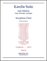 Karelia Suite, Op. 11 Saxophone Choir cover